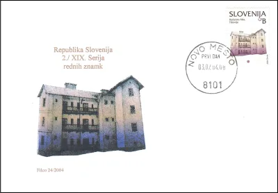 REPUBLIKA SLOVENIJA 2. / XIX. SERIJA REDNIH POŠTNIH ZNAMK